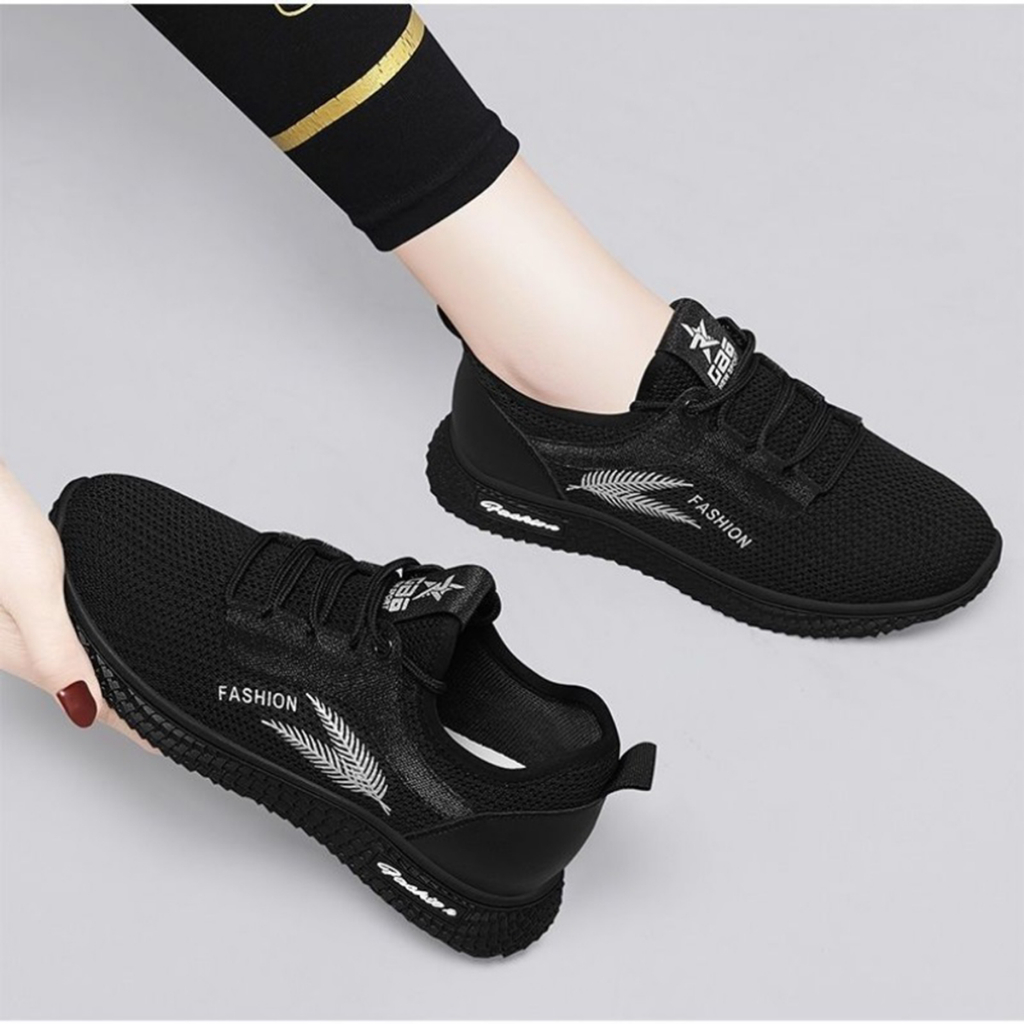 Sepatu Sneakers Wanita Fashion Stylish - F55