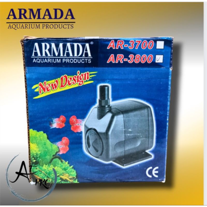 PROMO MURAH Pompa kolam aquarium hidroponik ARMADA AR 3800