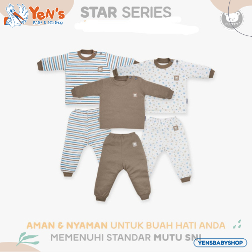 FLUFFY Stelan Oblong PJG-PJG STAR SOJJSR/SOJJXR SRC SML 123