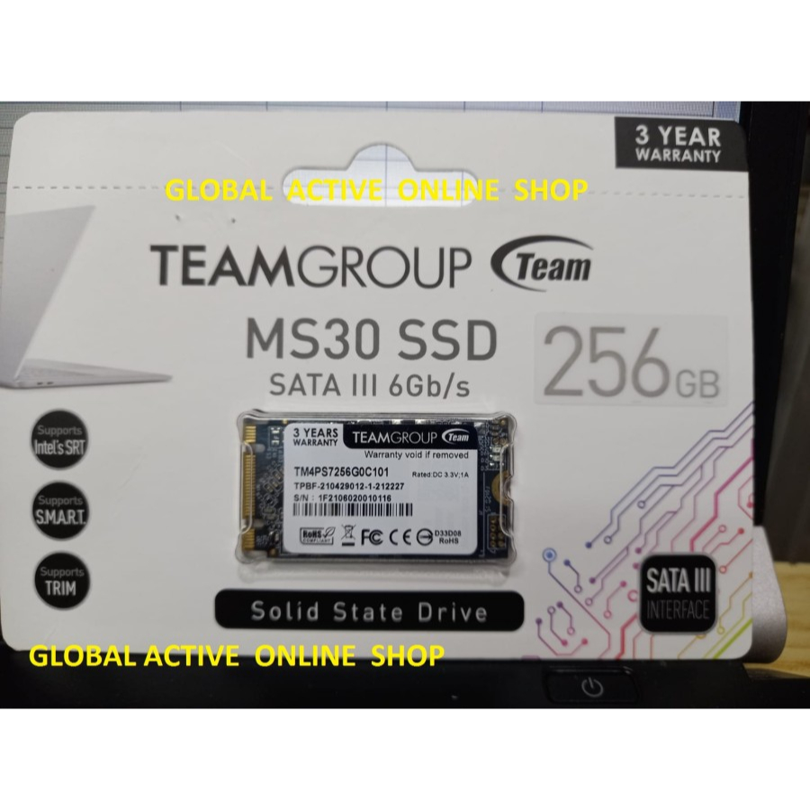 Team SSD MS30 Msata M.2 2242 256GB Team 256 GB M2 Sata TM4PS7256G0C101