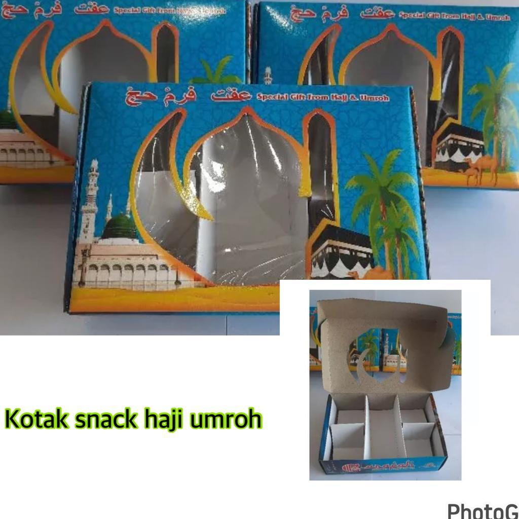

Kotak Snack Oleh Oleh Haji Umroh