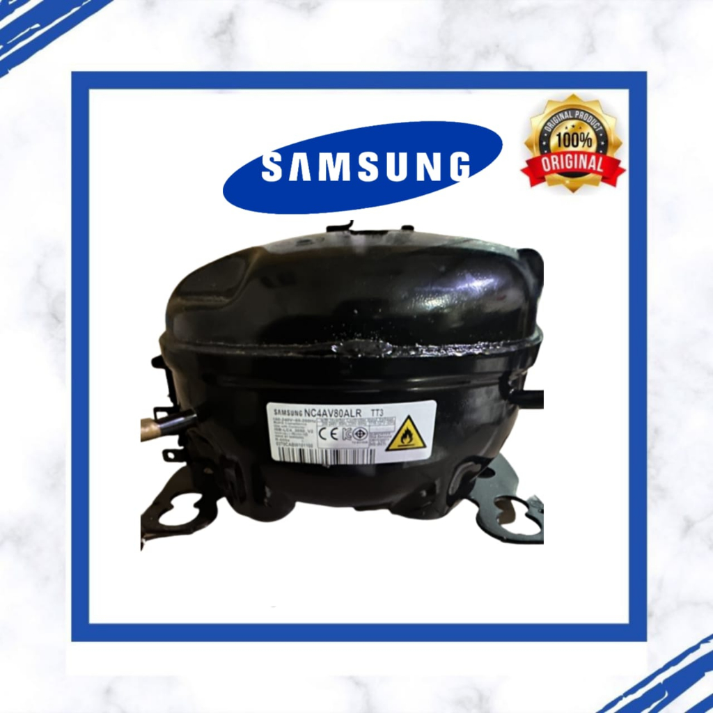 KOMPRESOR KULKAS COMPRESSOR LEMARI ES SAMSUNG 2 PINTU NC4AV80ALR/TT3 PAKAI NO PART PENGANTI NC4AV80A