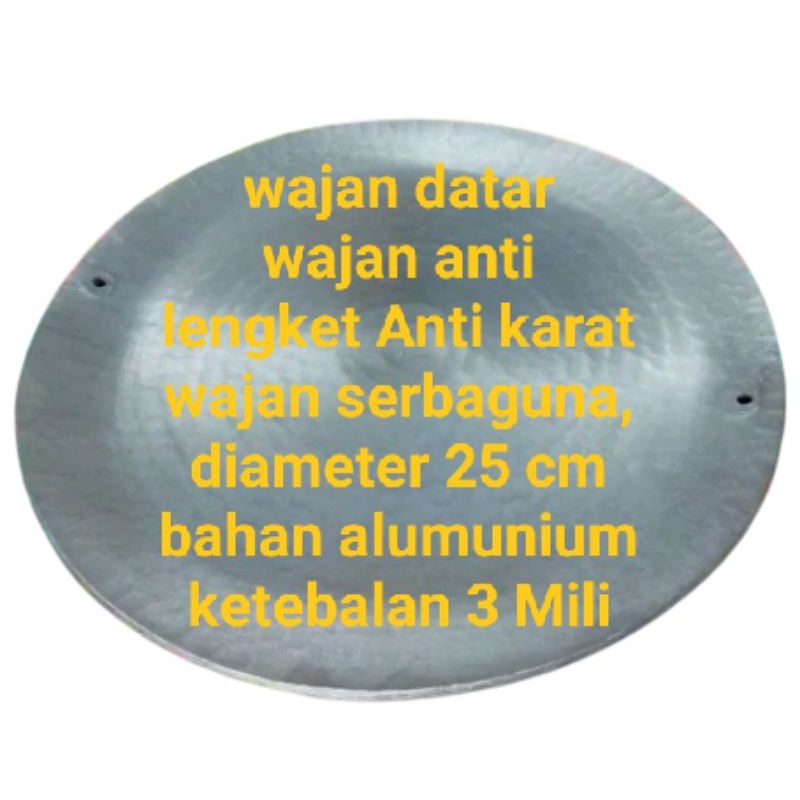 wajan datar Katel datar,wajan anti lengket wajan pembuatan kulit lumpia wajan. serbaguna