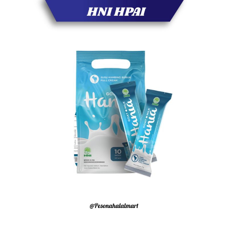 

Hania Full Krim HNI Susu Kambing bubuk