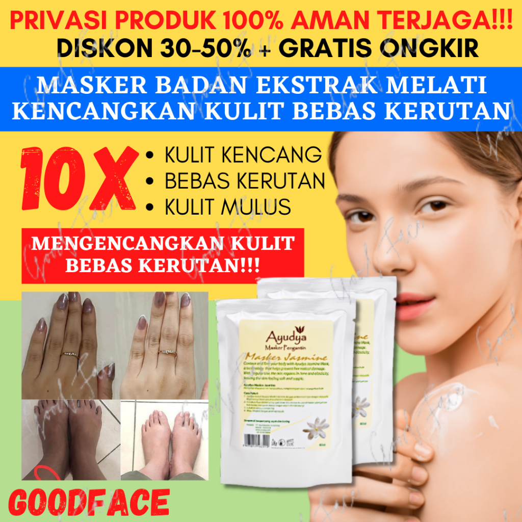 Ayudya Masker Pengantin Jasmine 100gr