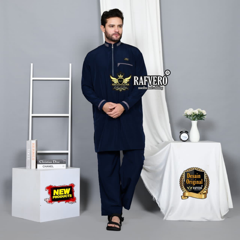 Setelan Baju Muslim Pakistan ORIGINAL - Setelan Koko Qurta - gamis pria dewasa - jubah muslim pria