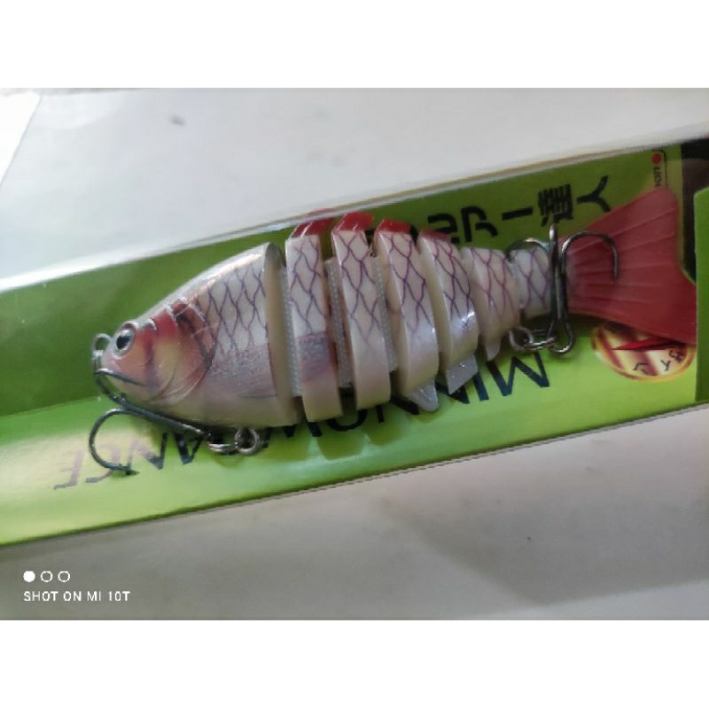 Umpan ikan minnow dance size 10 cm