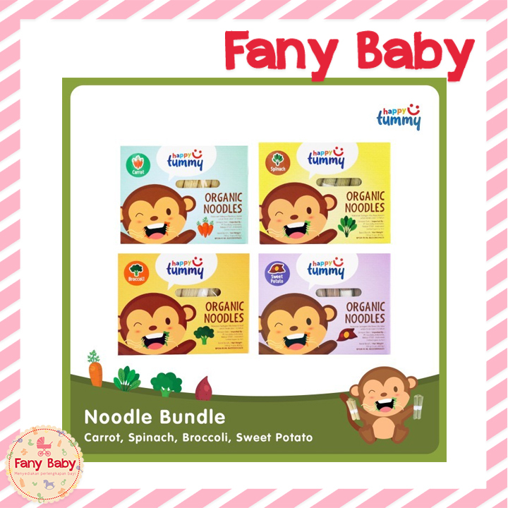 HAPPY TUMMY ORGANIC NOODLES 150GR
