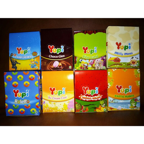 

{ Perbox } - YUPI Permen Jelly Aneka Rasa Bentuk / permen jelly kenyal yupi jelly rasa buah