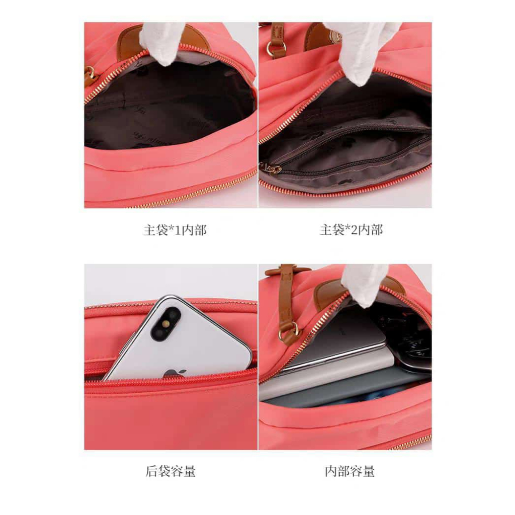 (PINK_IMP)  Colorfull New Import Tas Fashion Wanita. 23x15 Emboss Anti AIr Muat Banyak