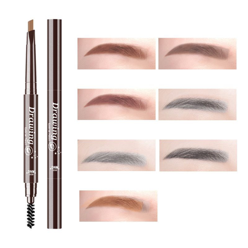 Eyebrow Pencil Double Head Triangle Waterproof DNM Original