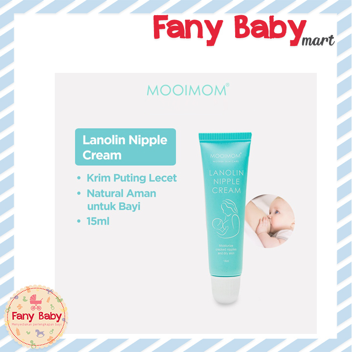 MOOIMOM LANOLIN NIPPLE CREAM 15ML