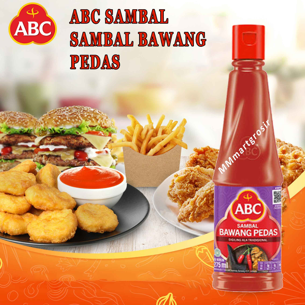 ABC Sambal / Sambel Bawang Pedas / Sambal Hot / 275ml