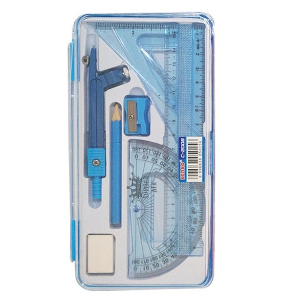 

Compass Kenko C-2008 / Jangka Set Alat Tulis Warna Random