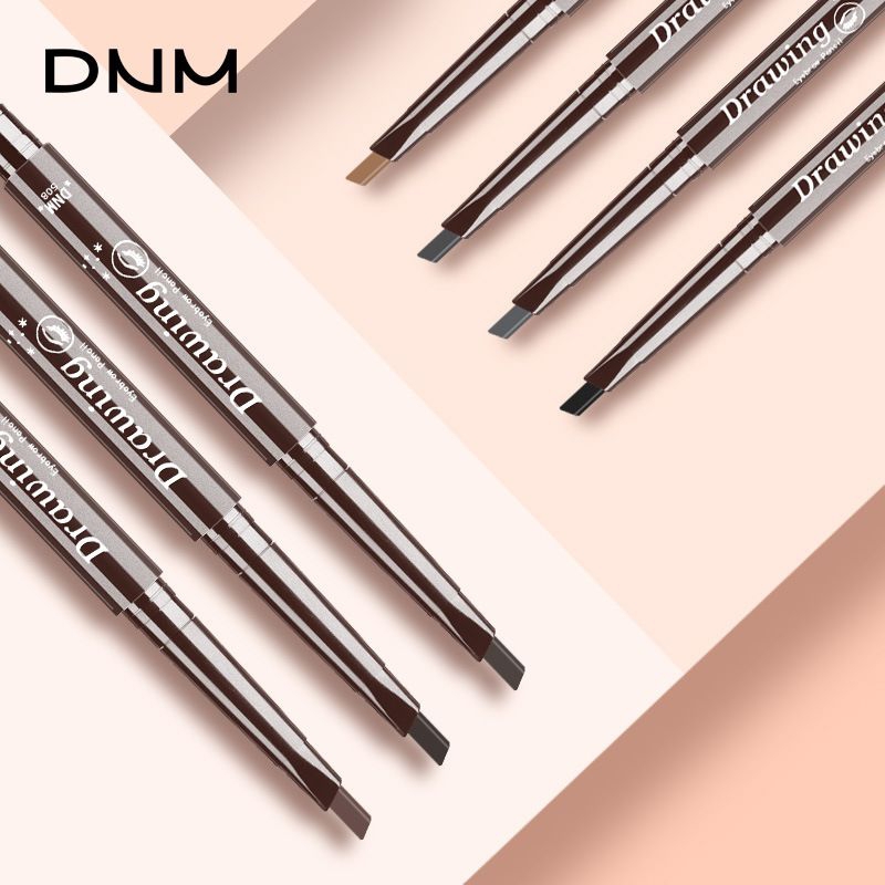 Eyebrow Pencil Double Head Triangle Waterproof DNM Original