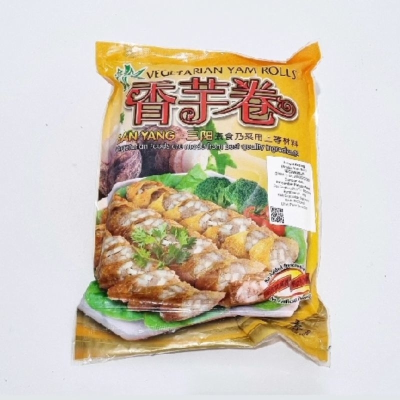 

Vegetarian Yam Rolls / Keladi Gulung