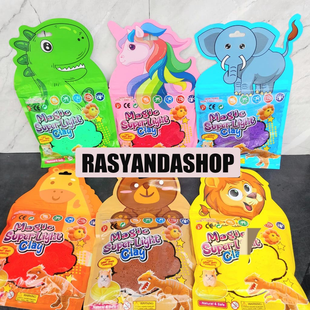 MAINAN ANAK POLYMER MAGIC SUPERLIGHT CLAY