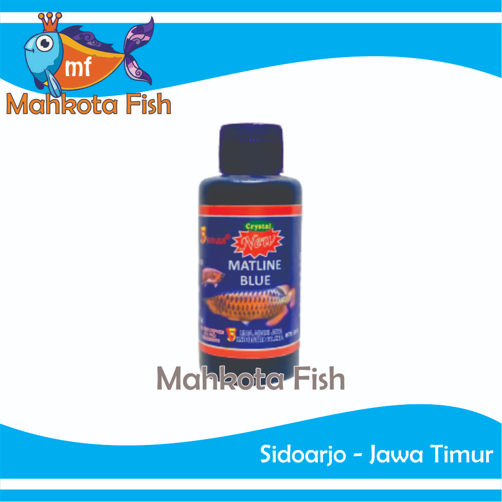 Obat Biru (METHYLENE BLUE) | Obat Ikan Hias | Obat White Spot | Obat Cupang (GRATIS KARDUS)