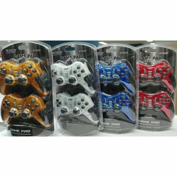 GAMEPAD TURBO DOUBLE M-TECH MT-2200 - GAMEPAD DOUBEL TURBO M-TECH USB GAMEPAD DOUBLE TURBO M-TECH