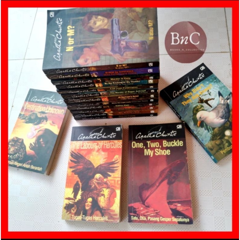 Novel Agatha Christie preloved