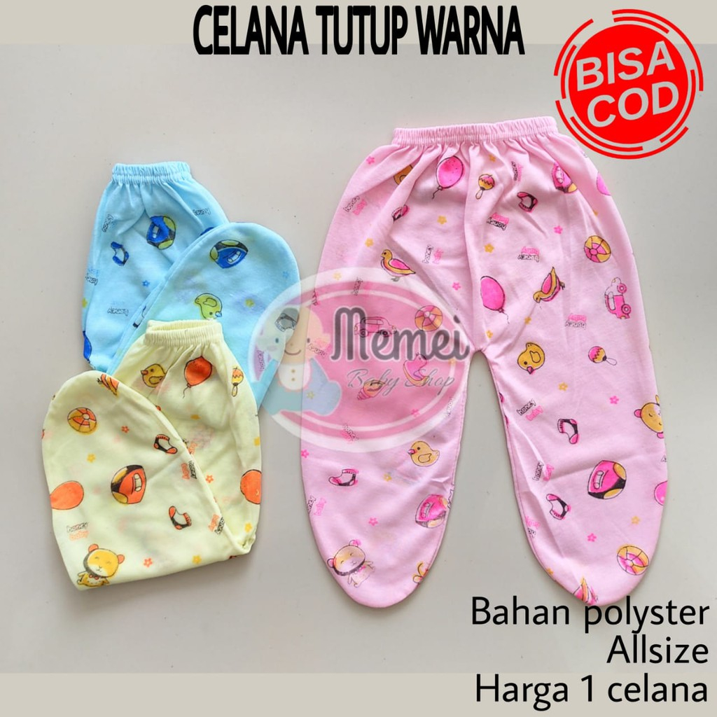 Celana bayi panjang PUTIH motif POLKADOT perlengkapan bayi lahir