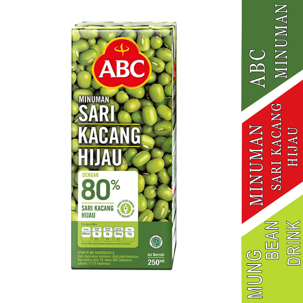 

Mung Bean Drink - ABC Sari Kacang Hijau - Minuman kacang Hijau