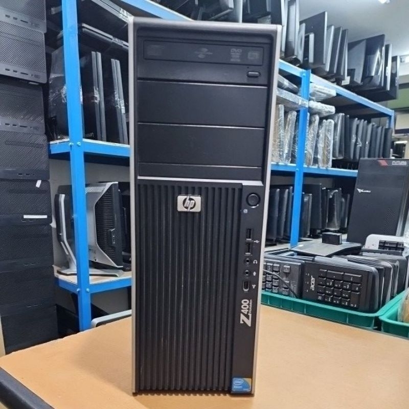 SERVER HP Z400 XEON 3550 RAM 16 GB SSD 256 GB WIN10 BERGARANSI