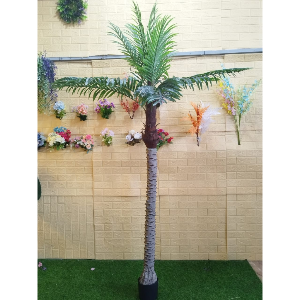 Azgalery / Pohon Hias Jumbo Artifical Pohon Palem Hiasan Taman Sudut Rumah Pohon Hias Import Cocok Untuk Dekorasi Cafe Aesthetic PBP169-01