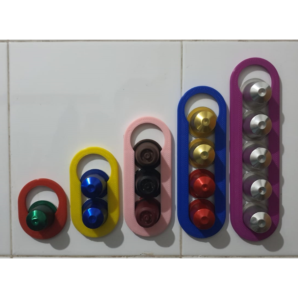 3Pcs Kapsul Kopi Kapsul Nespresso Reusable Dengan Filter Plastik -DA54