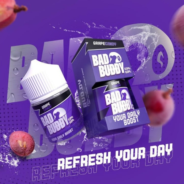 Bad Buddy Grape Candy 60ML by Zam Factory x Bad Buddy