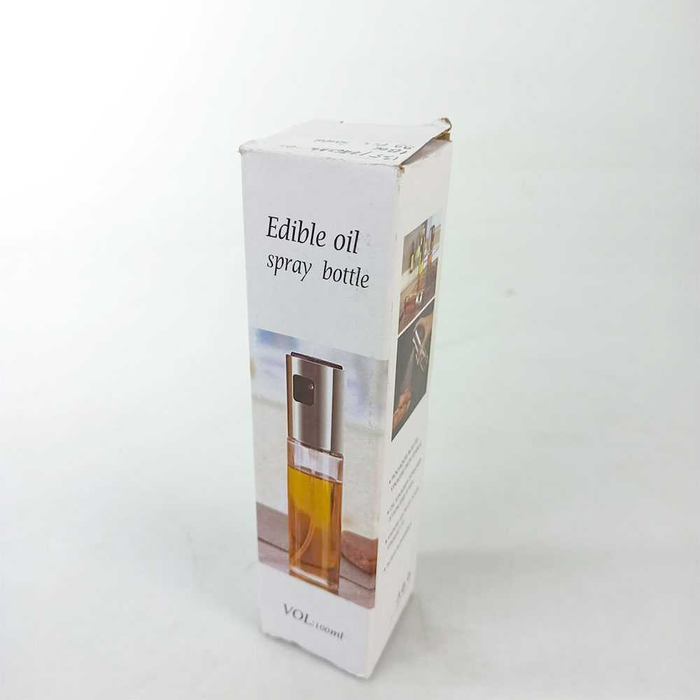 Botol Minyak Spray Olive Oil BBQ Food 100ml Botol Semprot Minyak Multifungsi Material Kaca Berkualitas