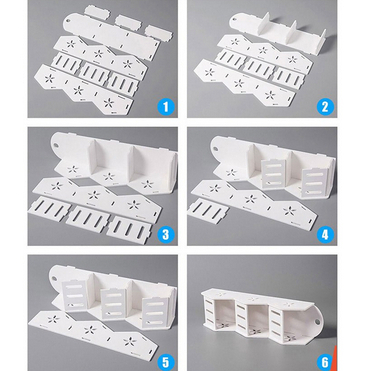 (COD) Rak Kosmetik Gantung Dinding / Rak Sabun Gantung / Rak Gantung Serbaguna / Storage Decorative Rack Shabby Chic