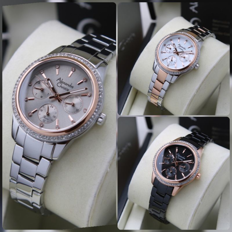 ALEXANDRE CHRISTIE 2A62 / 2A62BF WANITA ORIGINAL GARANSI 1TAHUN