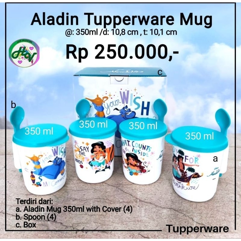 Aladin Tupperware Mug