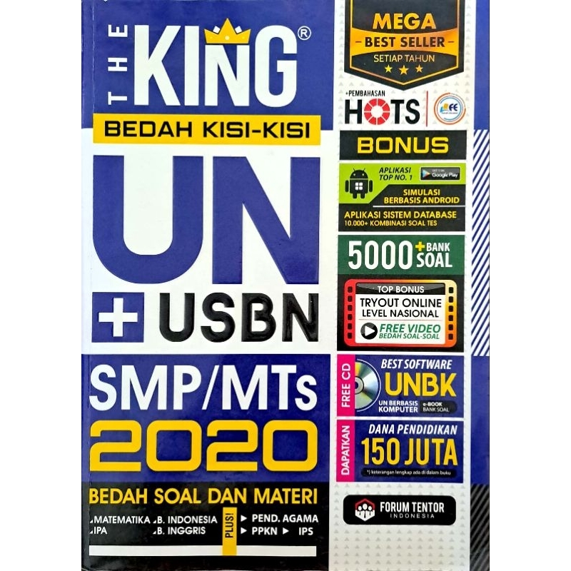 

The King Bedah Kisi Kisi UN+USBN SMP/MTS