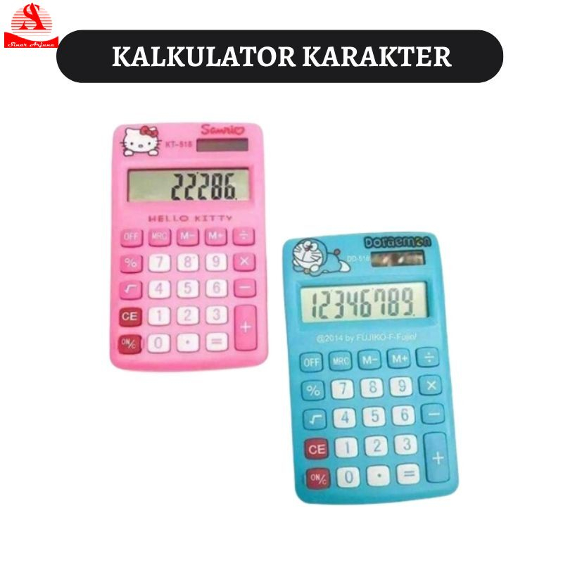 

Kalkulator Mini Gambar Karakter Lucu