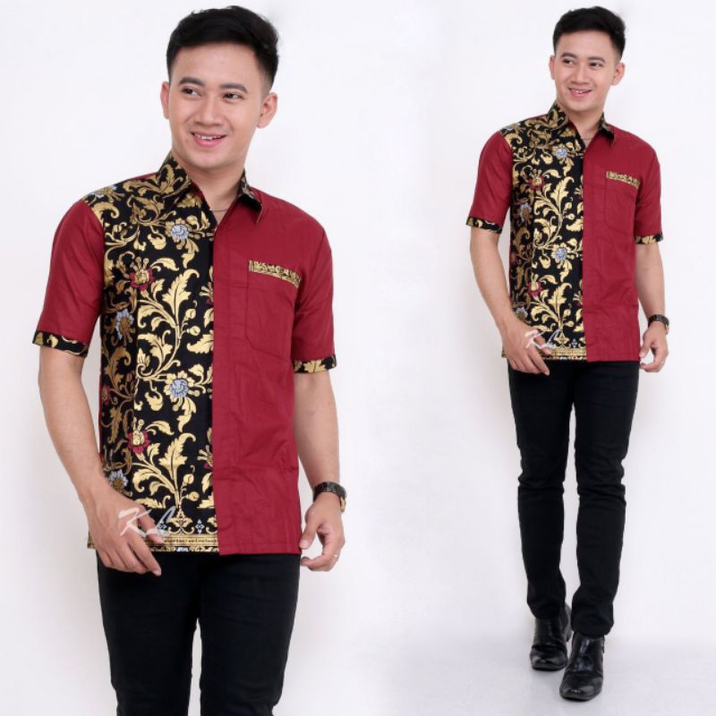 KEMEJA BATIK PRIA ORIGINAL M.L.XL.XXL