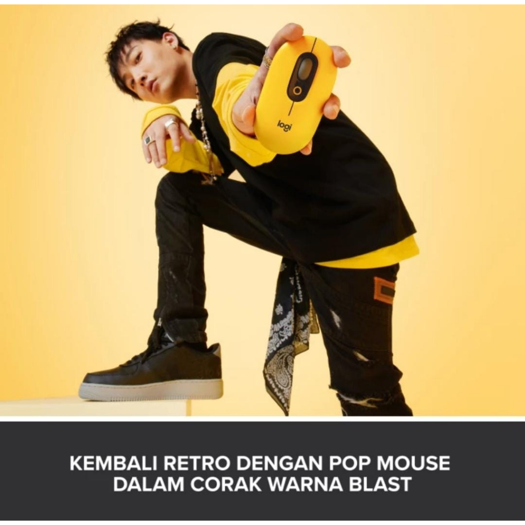 Logitech Pop Mouse Wireless Garansi Resmi Logitech Indonesia