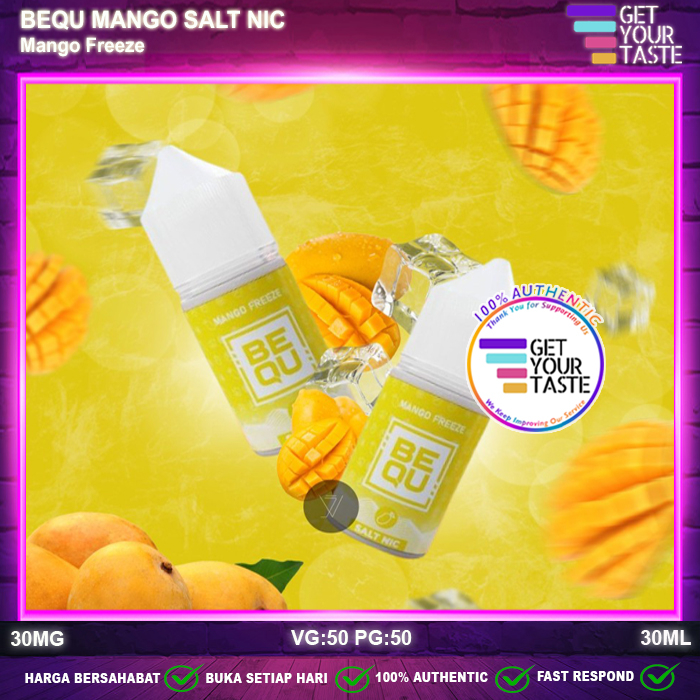 Liquid Bequ Mango Salt Nic 30ML Beku Saltnic by Poda