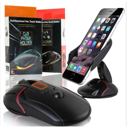 jeremiperilomax⚡Holder HP Mobil Mouse Car Holder Mobil HP Bentuk Mouse / PHONE HOLDER  STAND LIPAT  