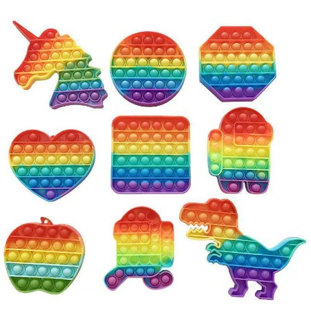 pop it rainbow bonus kelereng