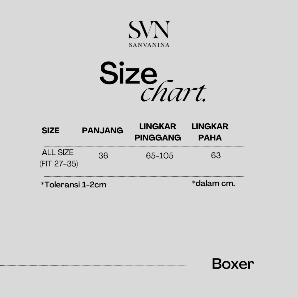 SANVANINA Celana Boxer Unisex Polos Basic Mustard | Celana Santai | Celana Pendek | Boxer Mustard BO-06A