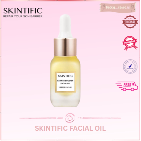 [MS][BPOM] SKINTIFIC BOOSTER BARRIER FACE OIL 10ML