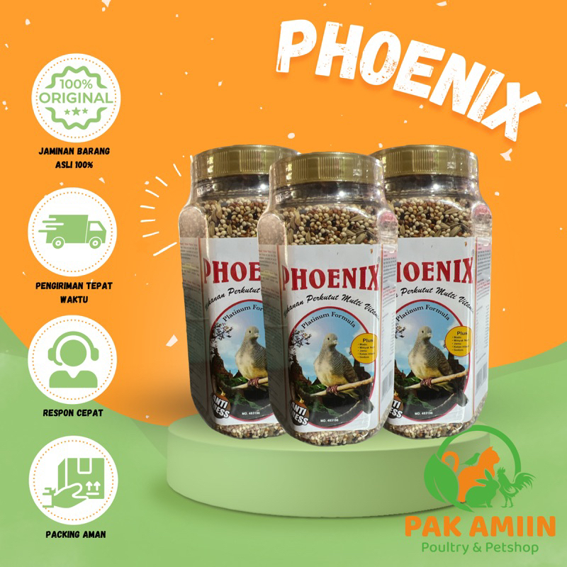 Pakan Perkutut Phoenix Perkutut Botol Pakan Burung Perkutut