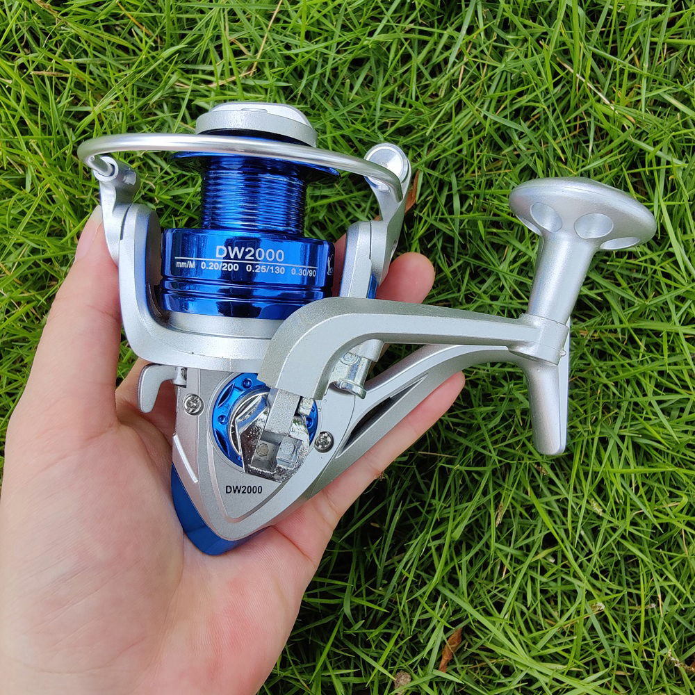 reel pancing murah  Spinning fishing reel cnc besi handle