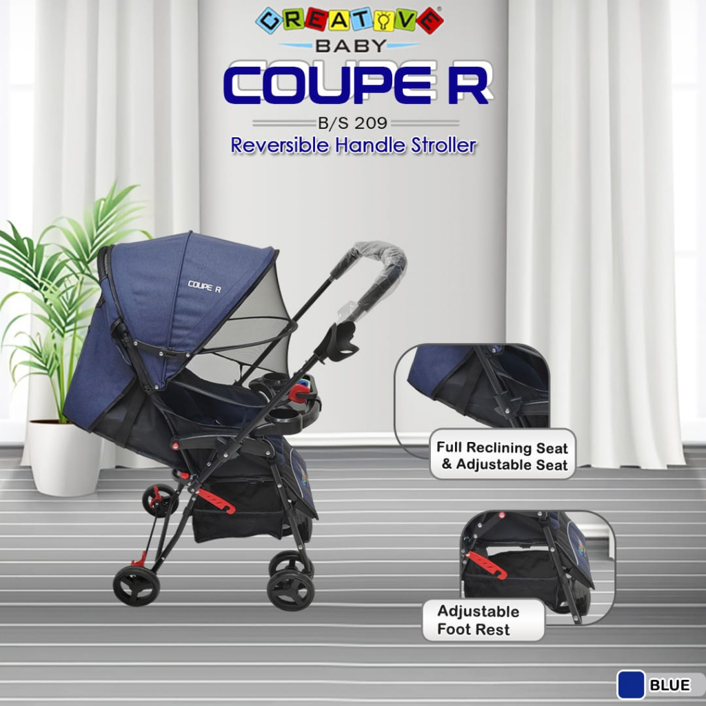 Creative Stroller Baby Couper BS 209 / Kereta Dorong Bayi