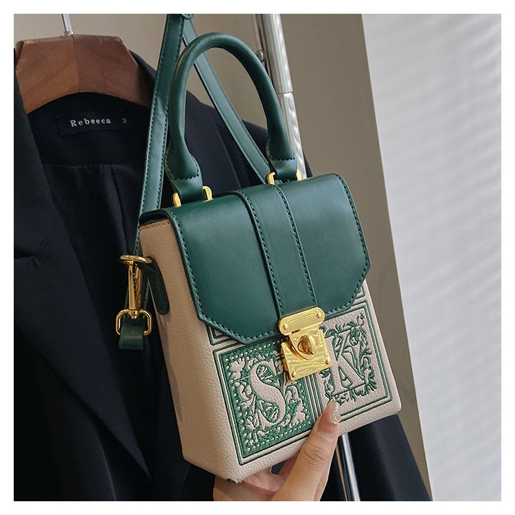 BJ32184 - BROWN/GREEN/BLACK TAS SLEMPANG WANITA FASHION IMPORT MODIS ELEGAN TERMURAH TERLARIS TERBARU BAGSTORE JAKARTA TAS BATAM  LT2184