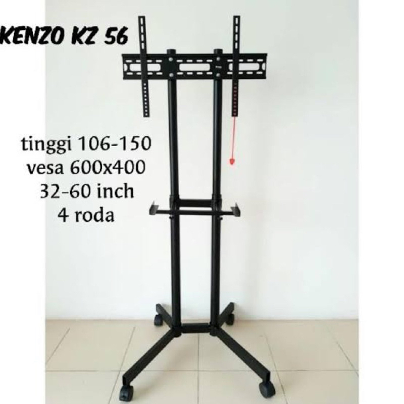 KENZO BRACKET TV STANDING BRACKET TV KENZO KZ56 KENZO KZ-56 BRACKET TV BERDIRI