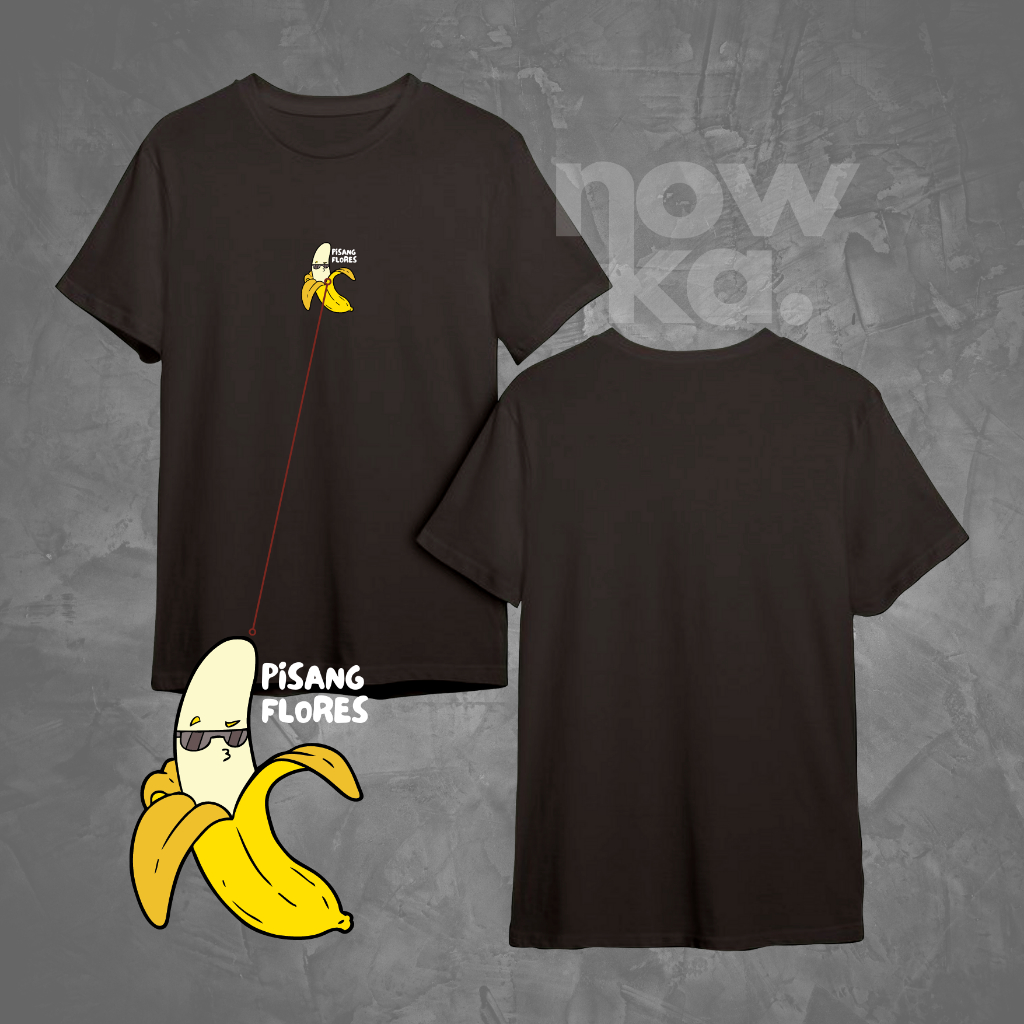 Kaos Pisang Flores