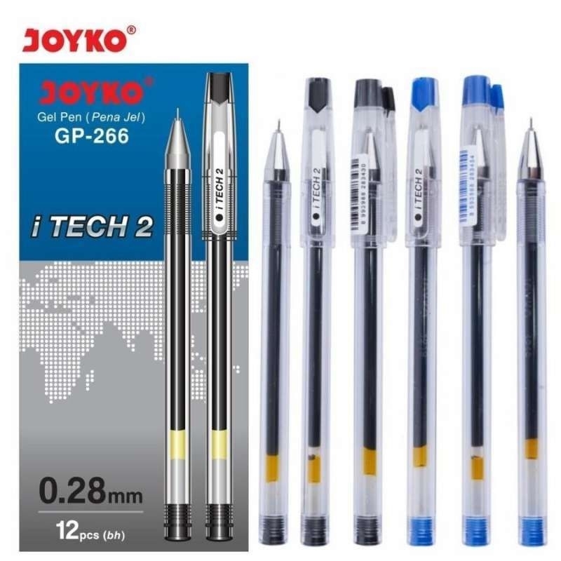 

Joyko Pulpen Gel i-tech Joyko GP-266 0.28 untuk menulis kitab